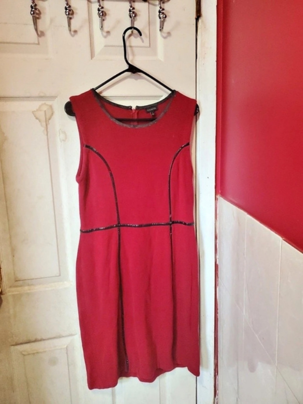 Talbots Red Dress. Large.
